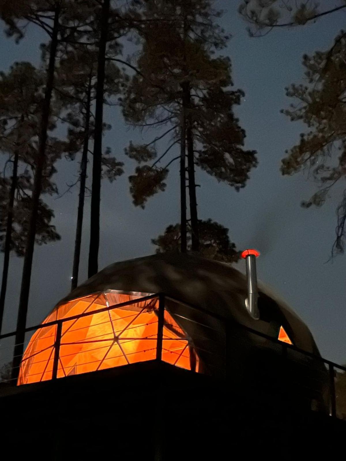 Hotel Lobo Glamp Amanalco de Becerra Exterior foto